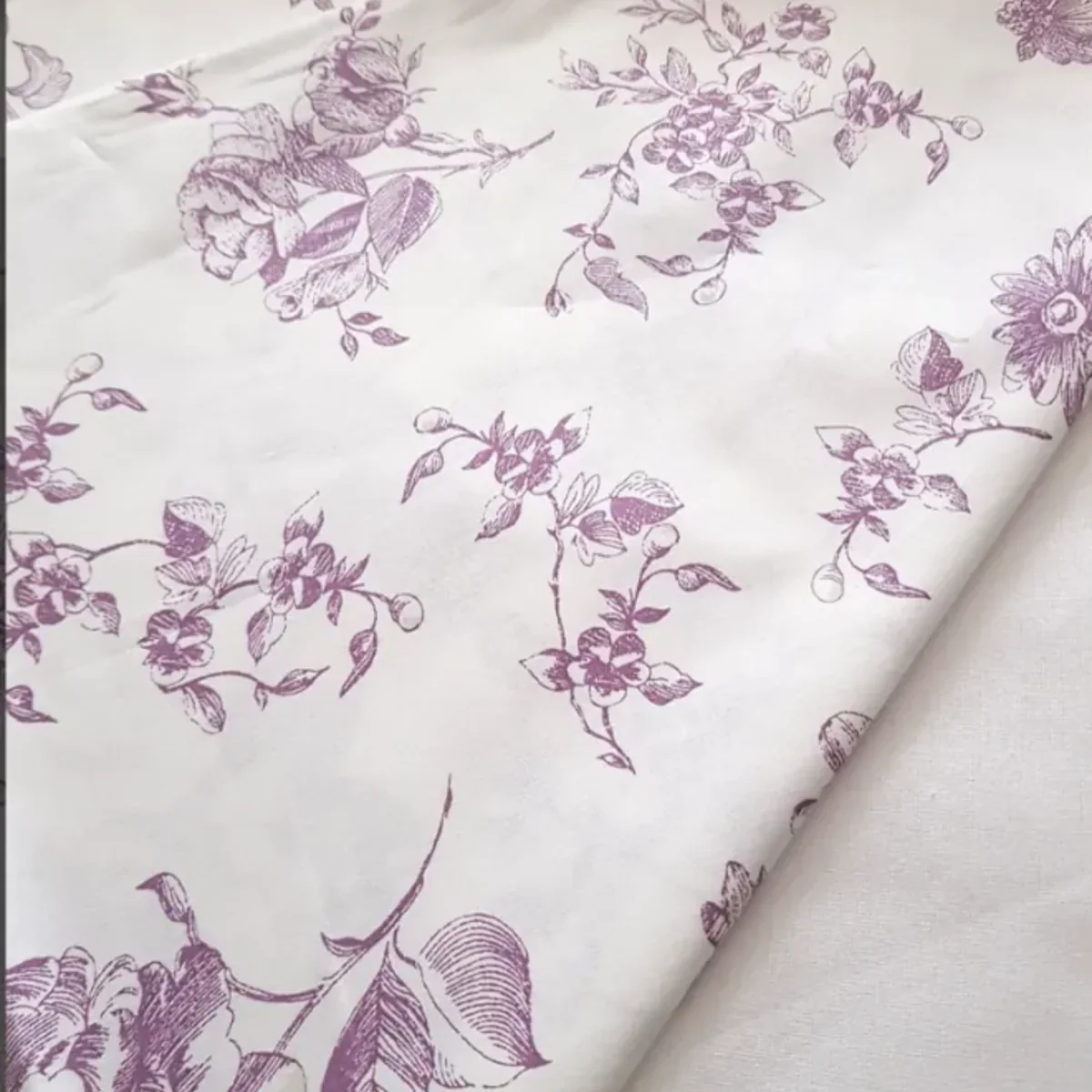 Bumbac floral mov